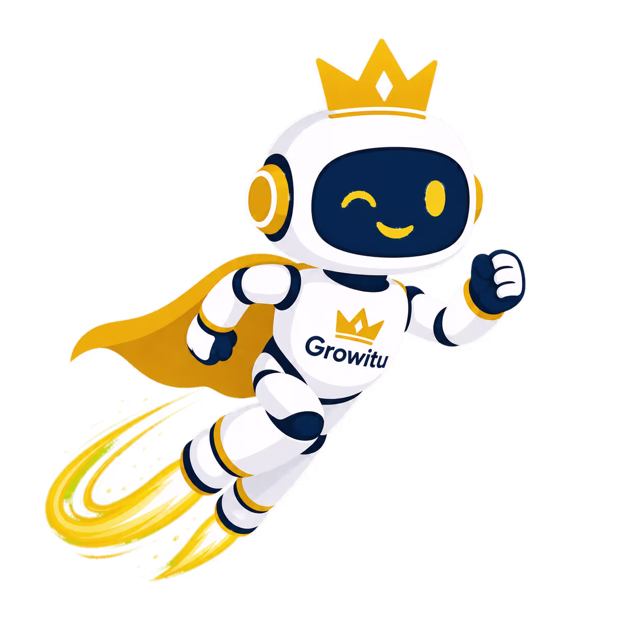 Growitu speed mascot