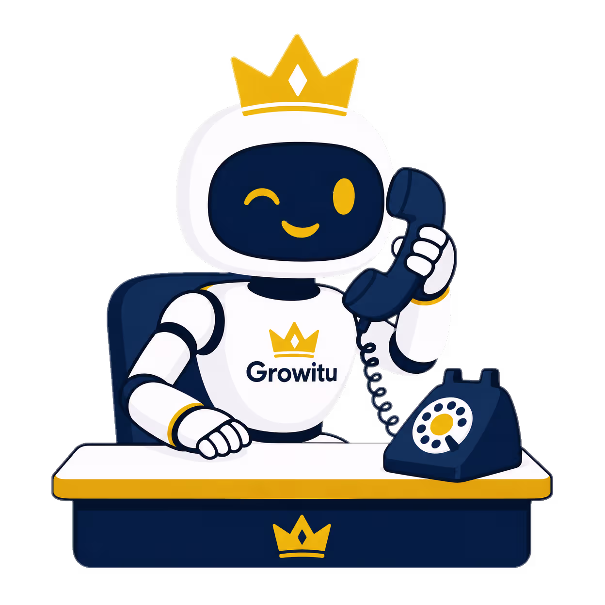 Growitu support mascot